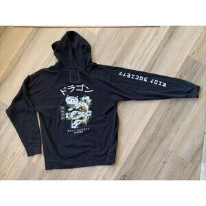 Riot Society Tilly's Youth Black Hoodie Size XL